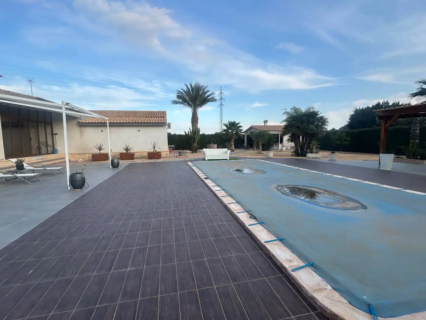 Swimming pool of Houses for sale in Elche / Elx  with Air Conditioner, Heating and Private garden