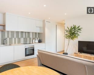 Kitchen of Flat to rent in  Barcelona Capital  with Air Conditioner, Heating and Furnished