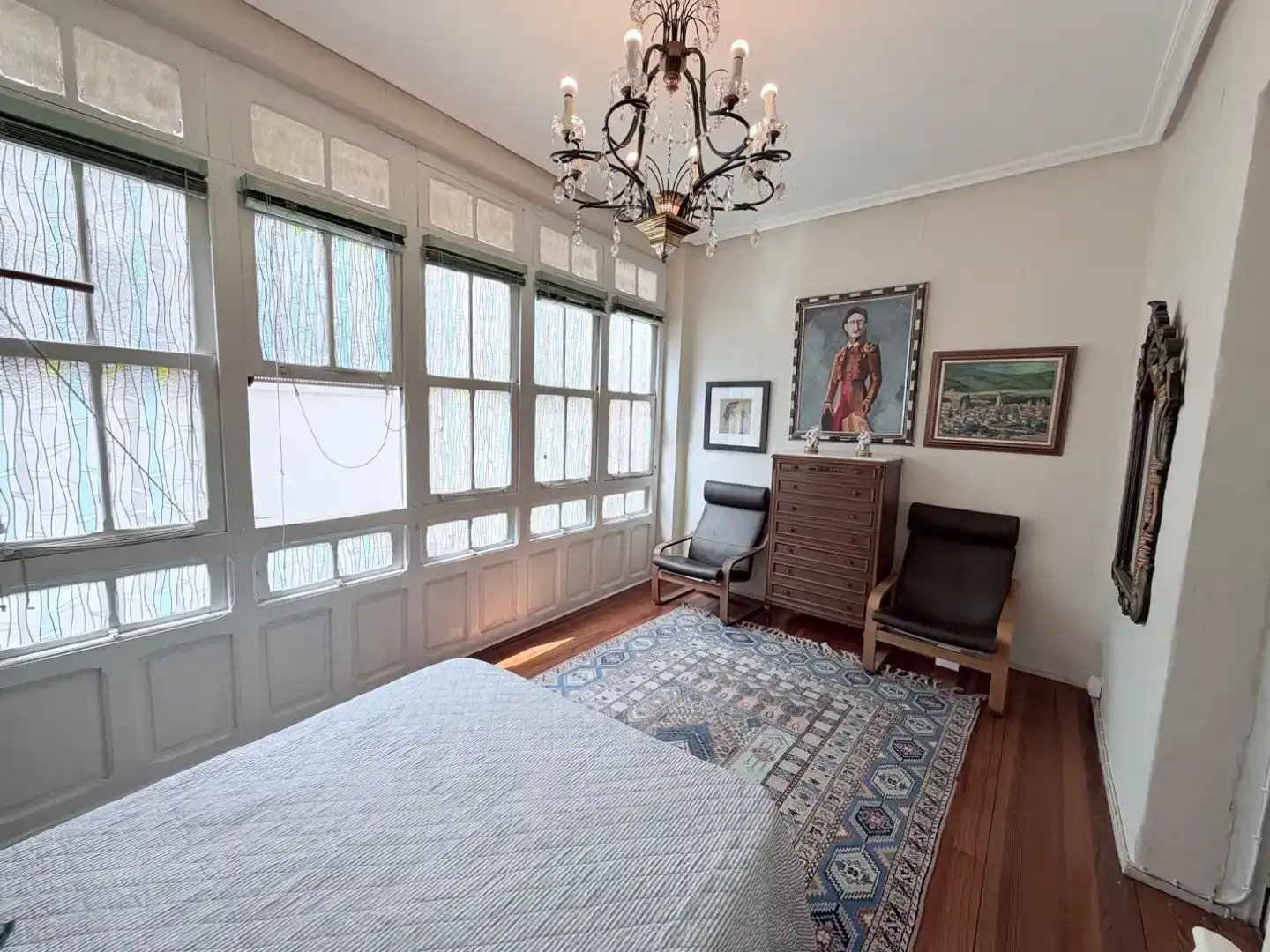 Bedroom of Flat for sale in  Logroño  with Balcony