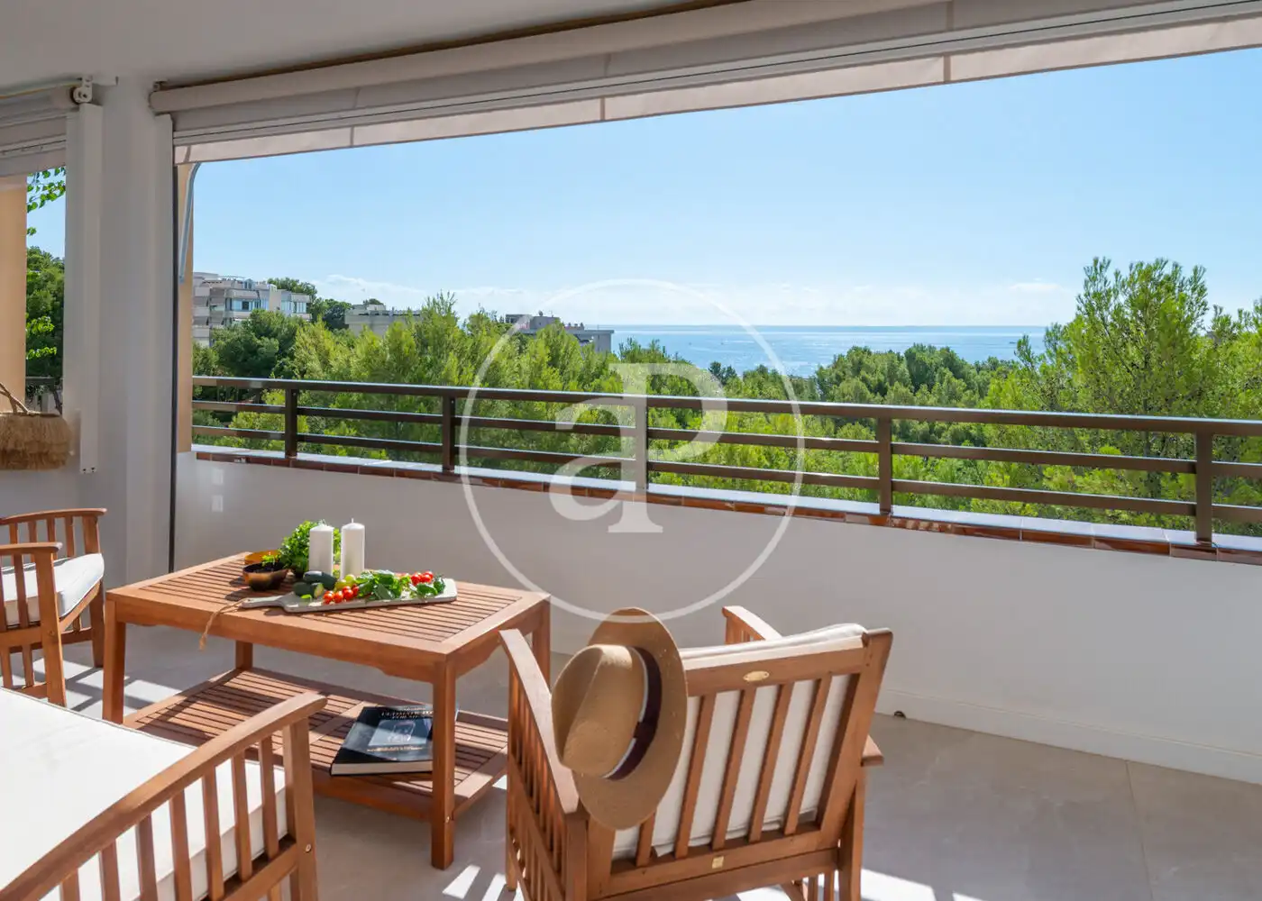 Terrace of Flat for sale in Calvià  with Air Conditioner, Heating and Private garden