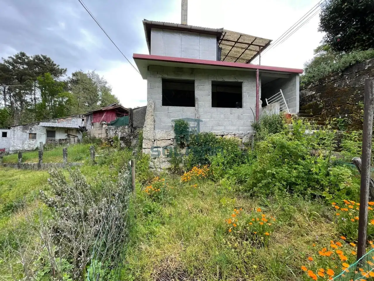 Vista exterior de Finca rústica en venta en O Carballiño   con Calefacción y Jardín privado