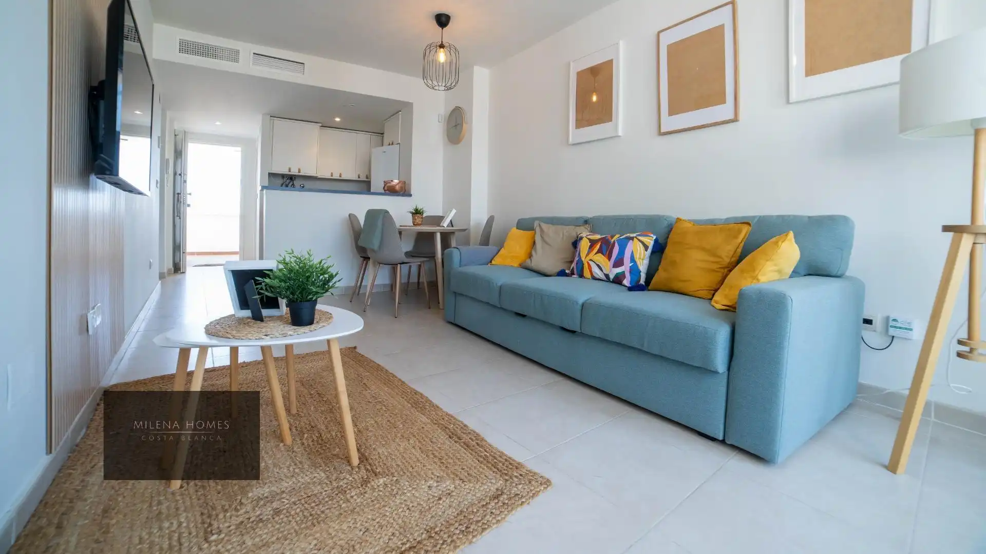 Sala de estar de Apartamento en venta en Orihuela con Aire acondicionado, Calefacción y Amueblado