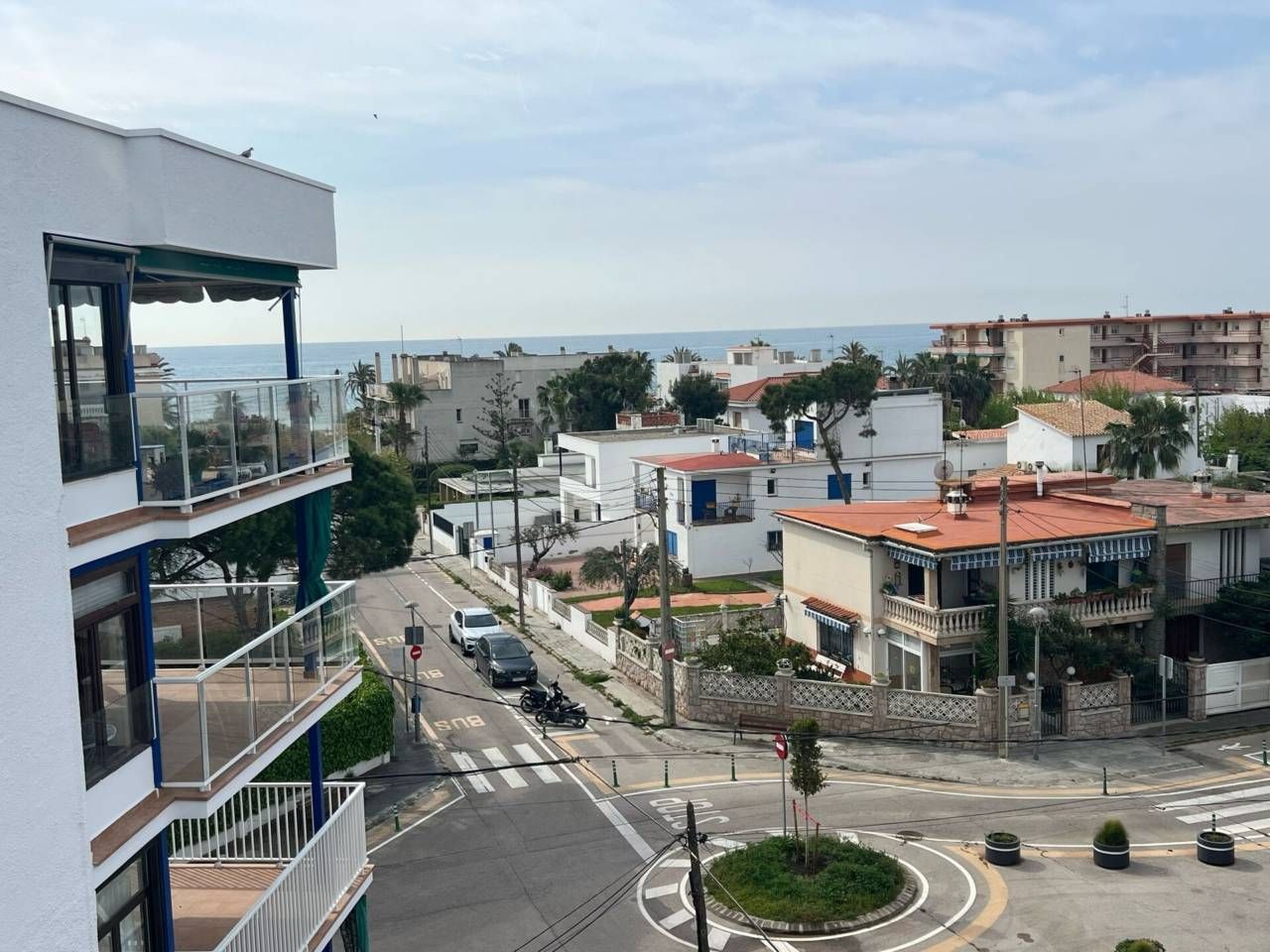 Exterior view of Flat for sale in Vilanova i la Geltrú  with Air Conditioner, Terrace and Furnished