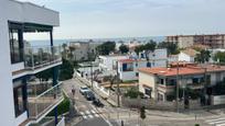 Vista exterior de Pis en venda en Vilanova i la Geltrú amb Aire condicionat, Terrassa i Moblat
