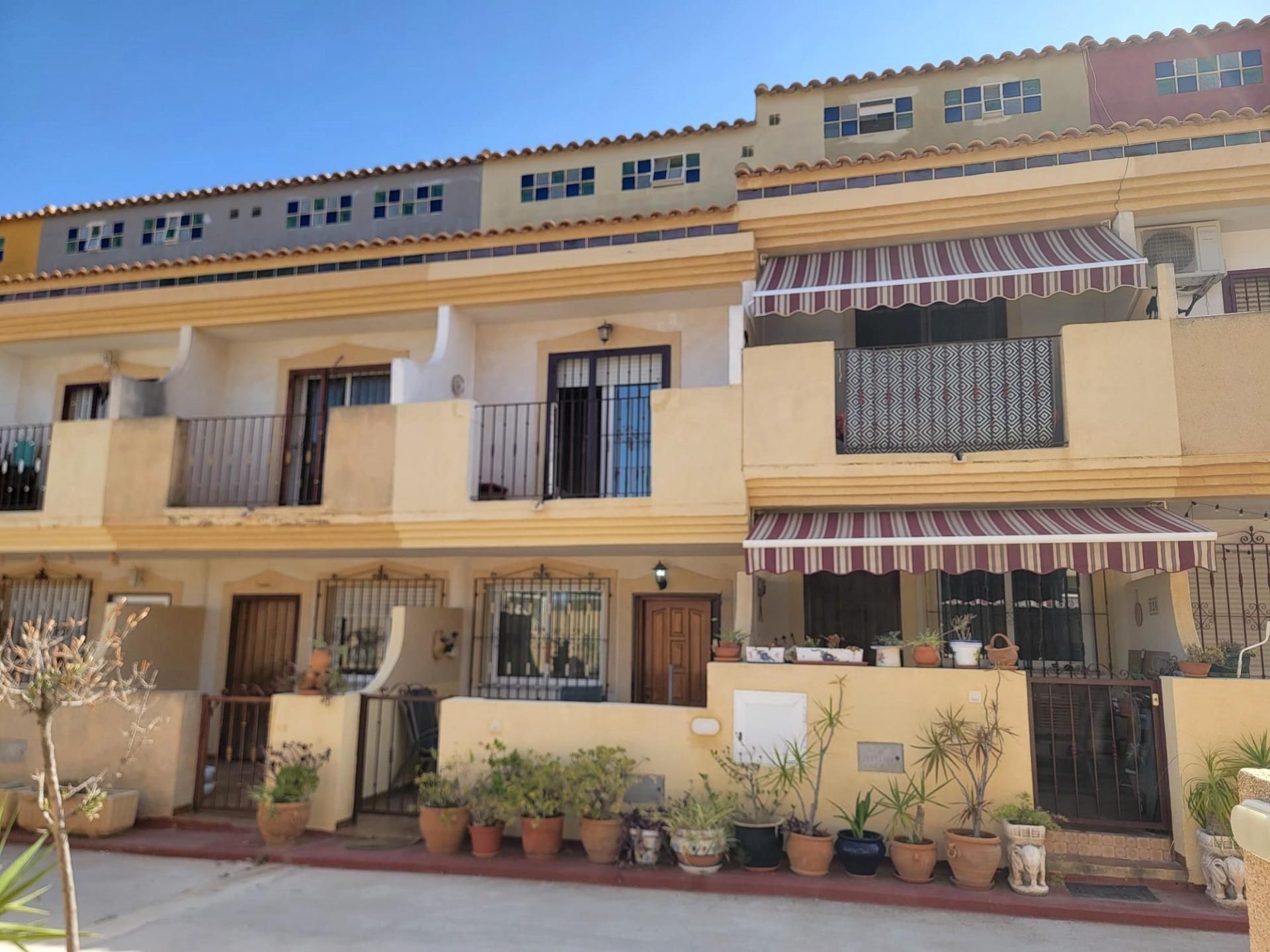 Exterior view of Single-family semi-detached for sale in Orihuela  with Air Conditioner, Terrace and Storage room