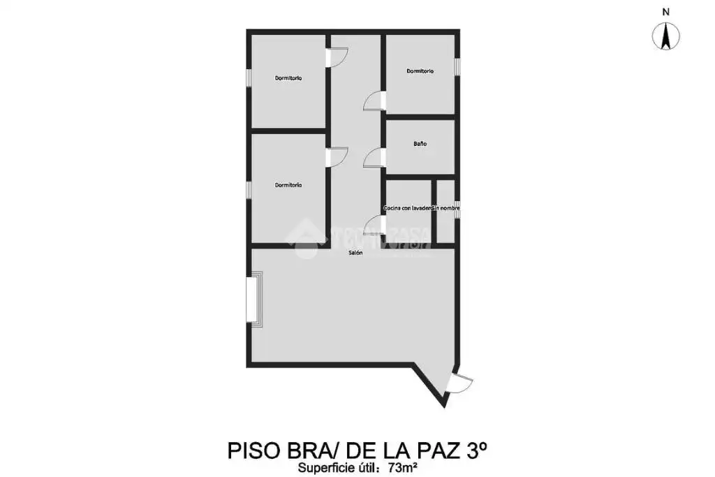 Flat for sale in BDA. PAZ, Arahal