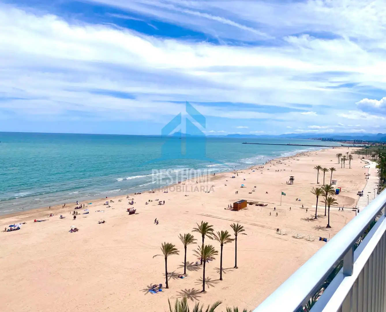 Vista exterior de Apartamento de alquiler en Cullera con Aire acondicionado, Calefacción y Terraza
