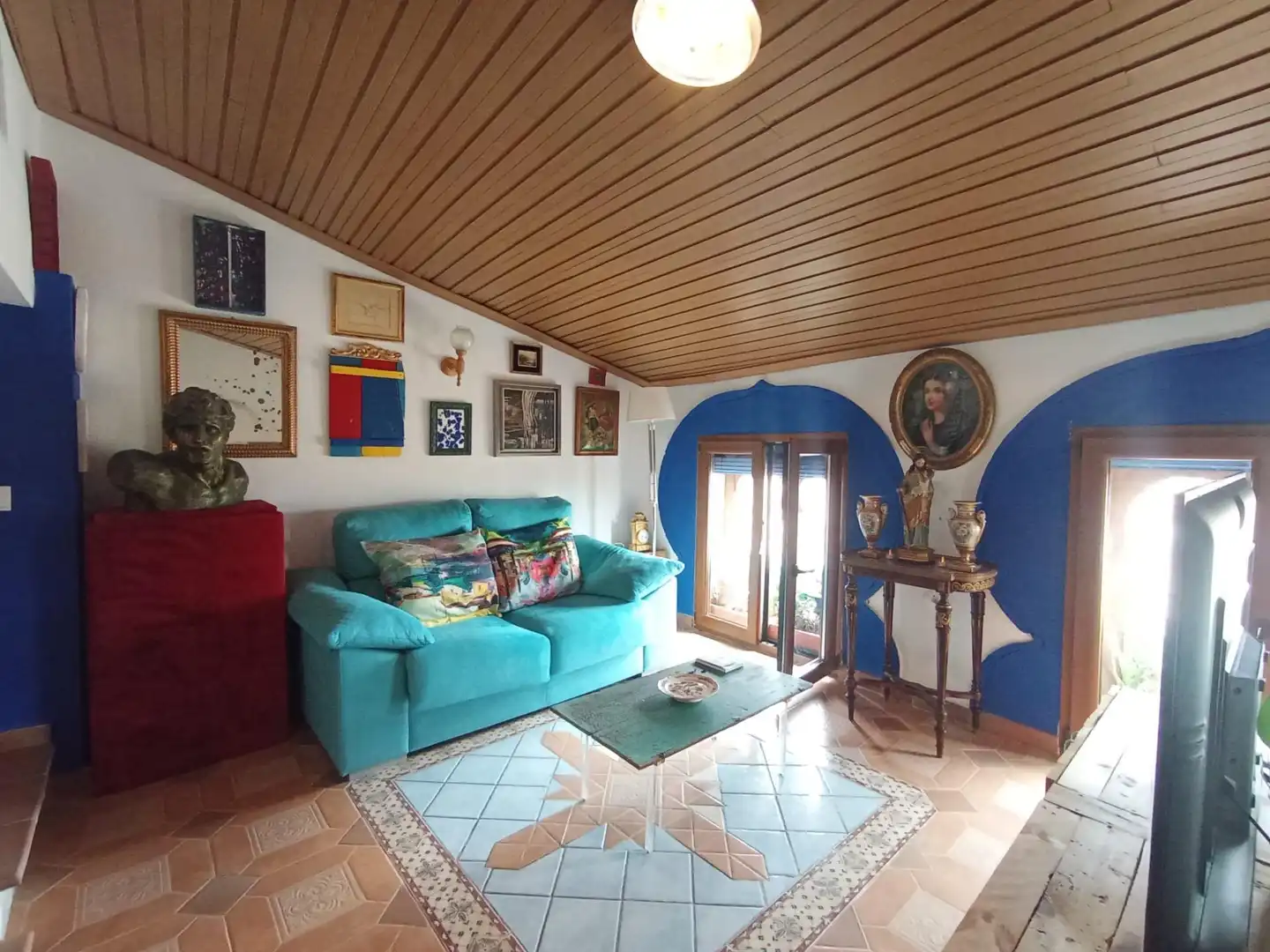 Living room of Houses for sale in Hellín  with Furnished