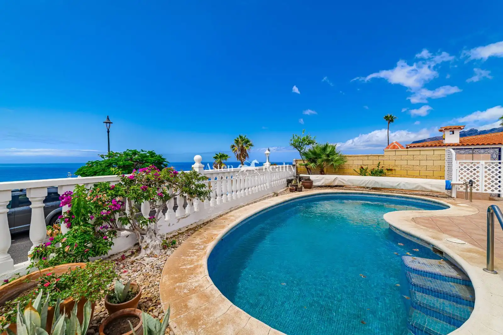 Piscina de Casa o chalet en venta en Santiago del Teide con Terraza, Piscina y Amueblado