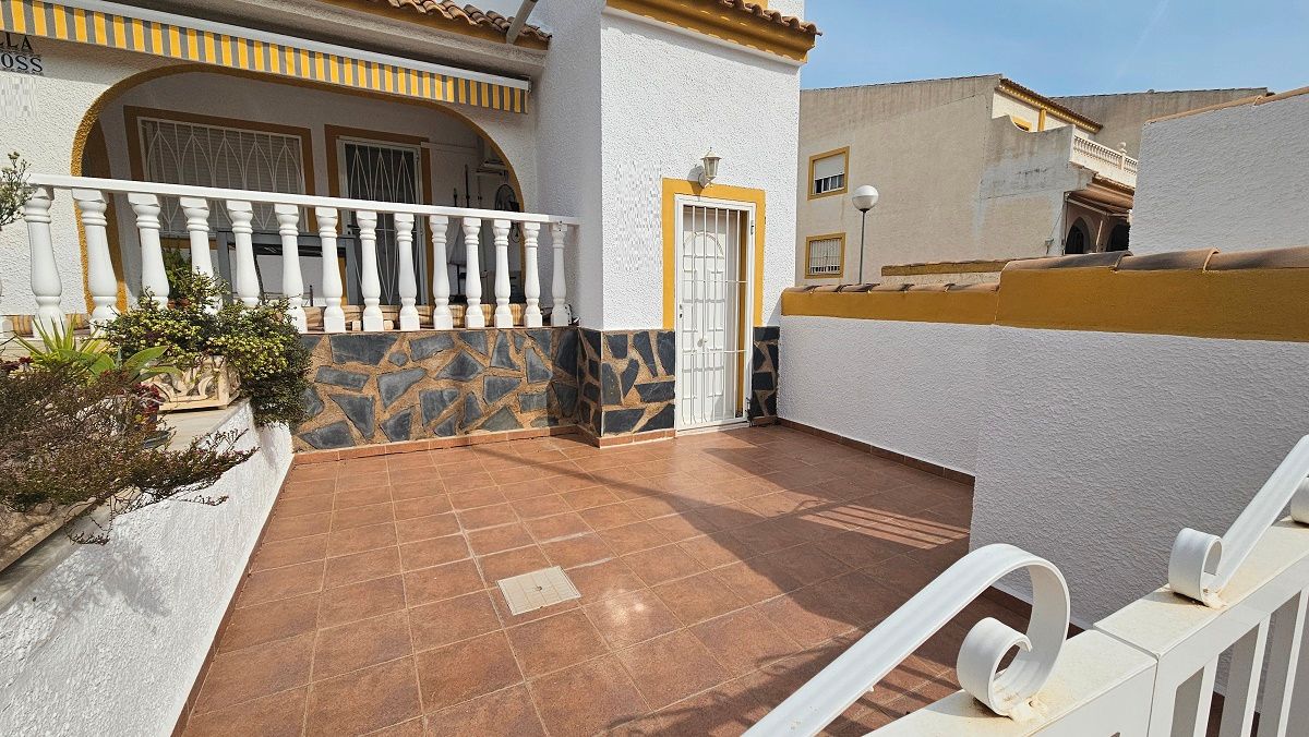 Terrace of Apartment for sale in Santa Pola  with Air Conditioner, Private garden and Furnished