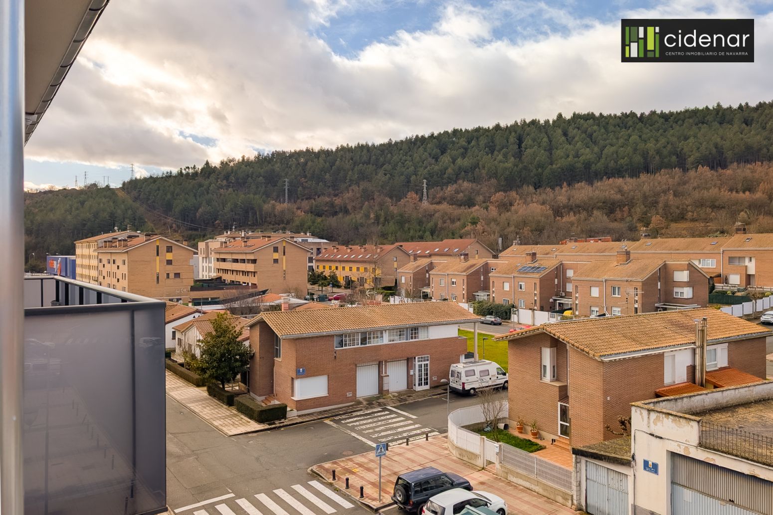 Exterior view of Flat for sale in Ezcabarte  with Parquet flooring