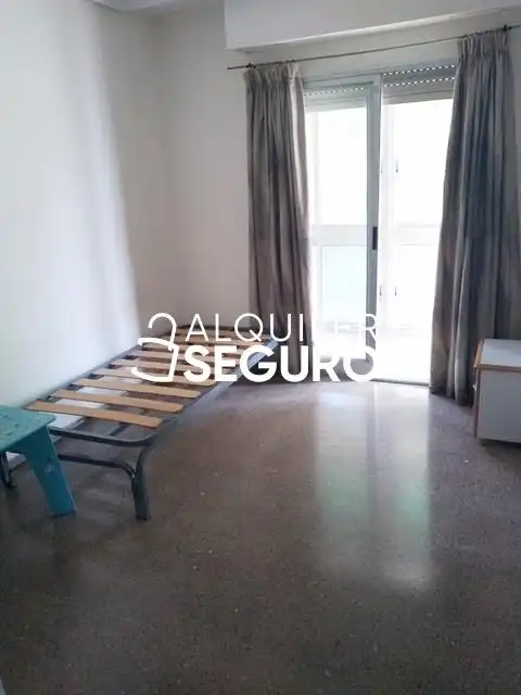 Schlafzimmer von Wohnung zur Miete in Valencia mit Terrasse und Möbliert