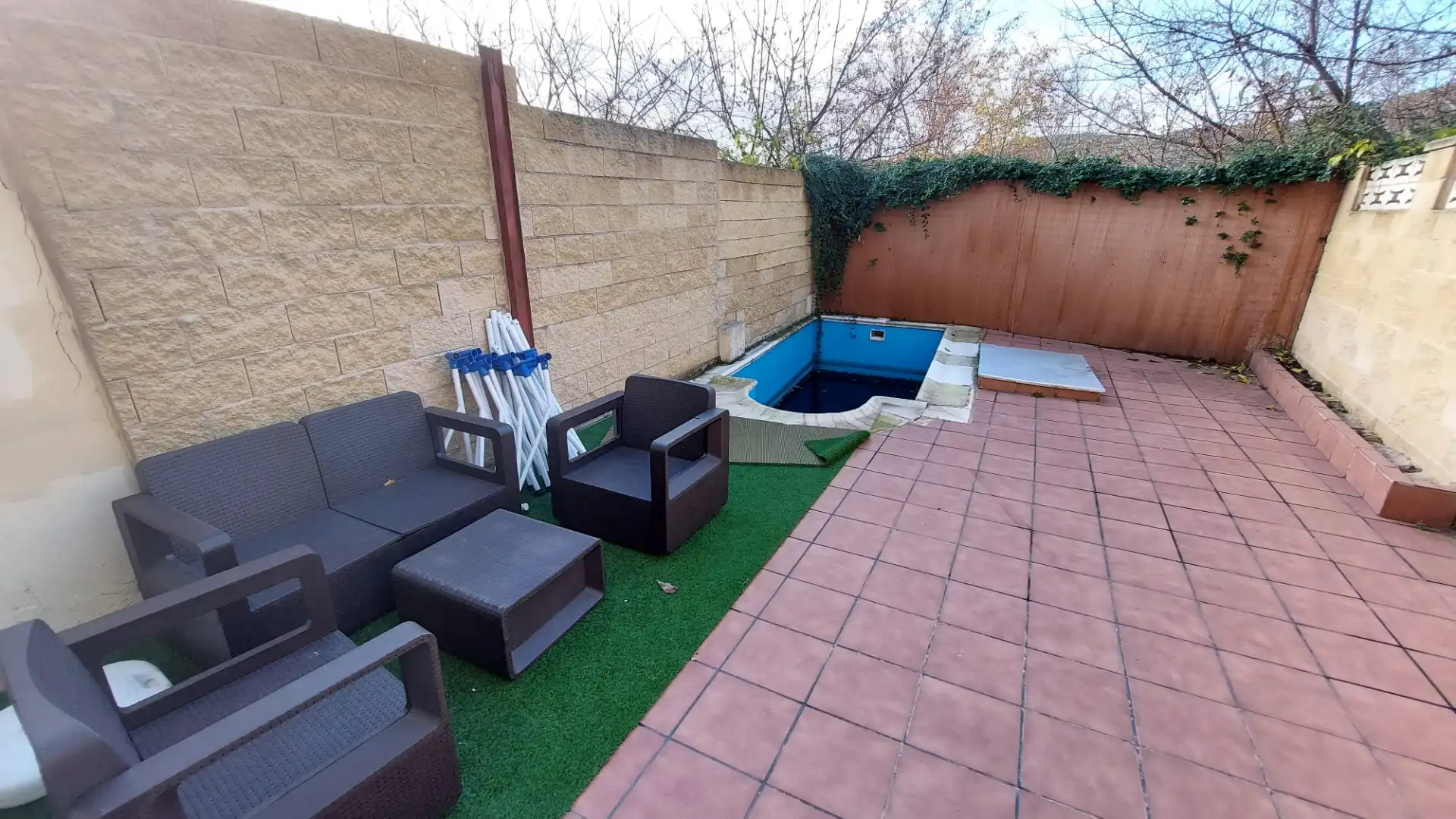 Terrassa de Casa o xalet en venda en San Martín de la Vega amb Aire condicionat, Calefacció i Piscina