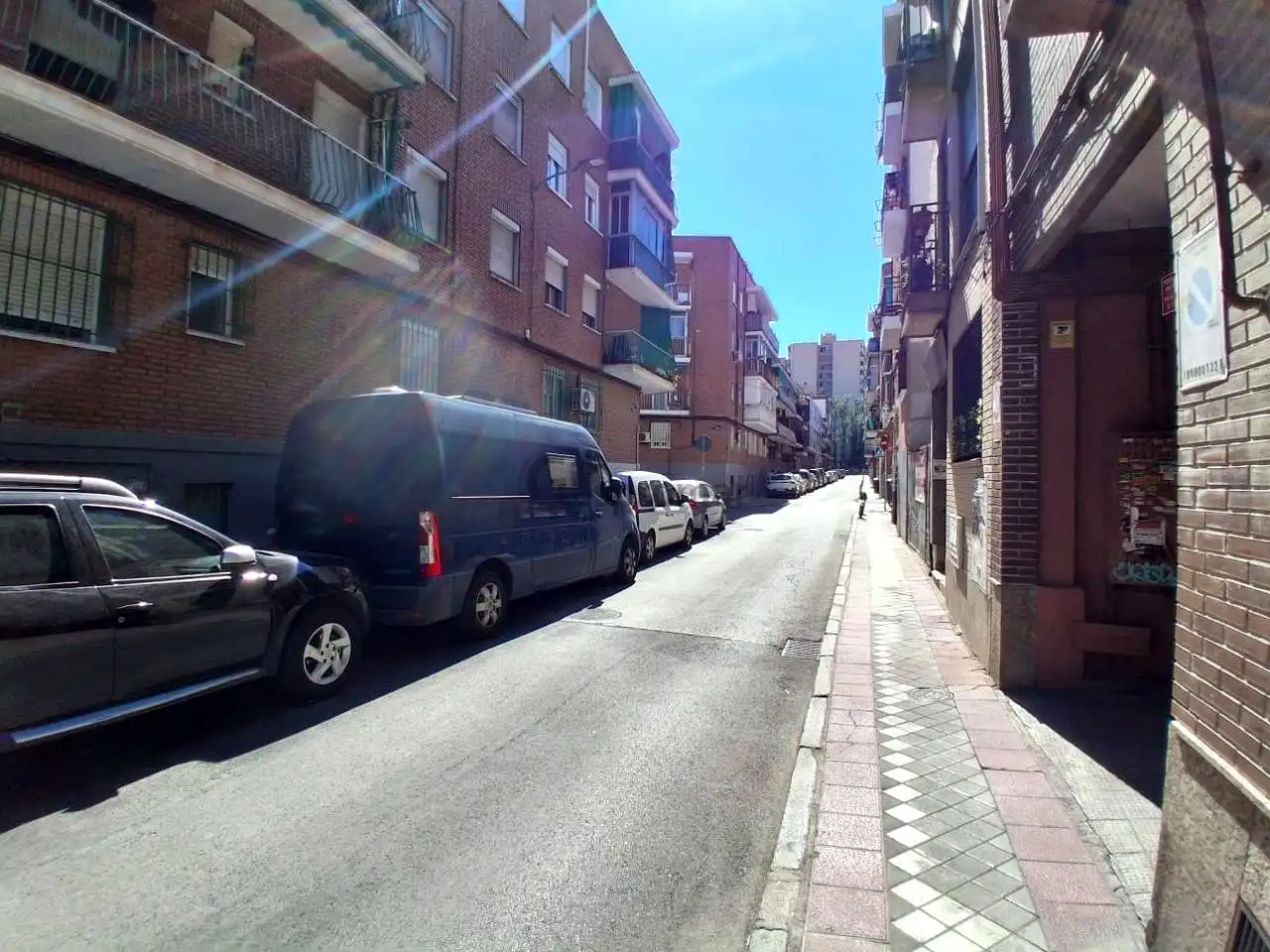 Vista exterior de Garatge de lloguer en Madrid
