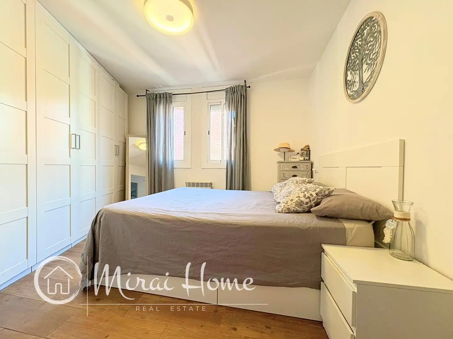 Schlafzimmer von Wohnung zum Verkauf in Mollet del Vallès mit Klimaanlage, Heizung und Parkett