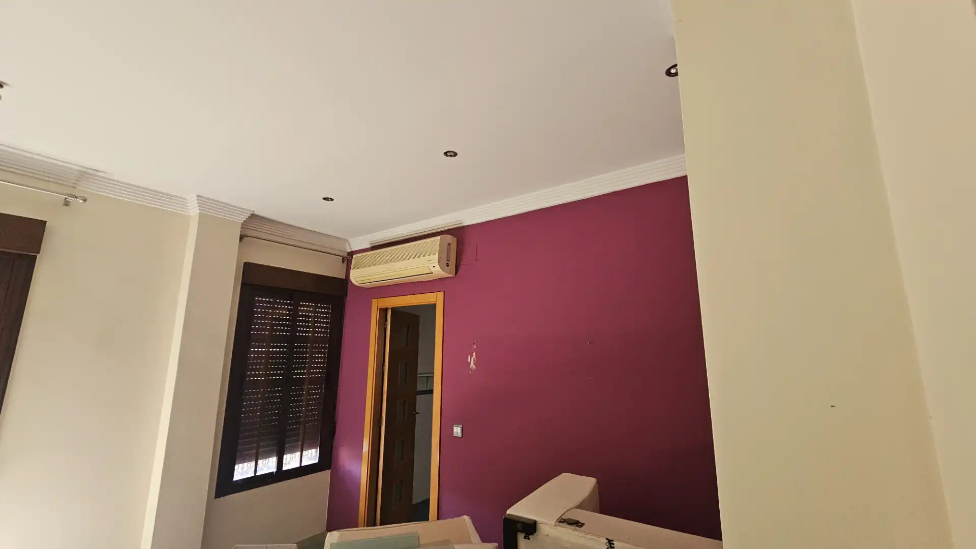 Bedroom of Flat for sale in La Algaba  with Air Conditioner, Terrace and Storage room