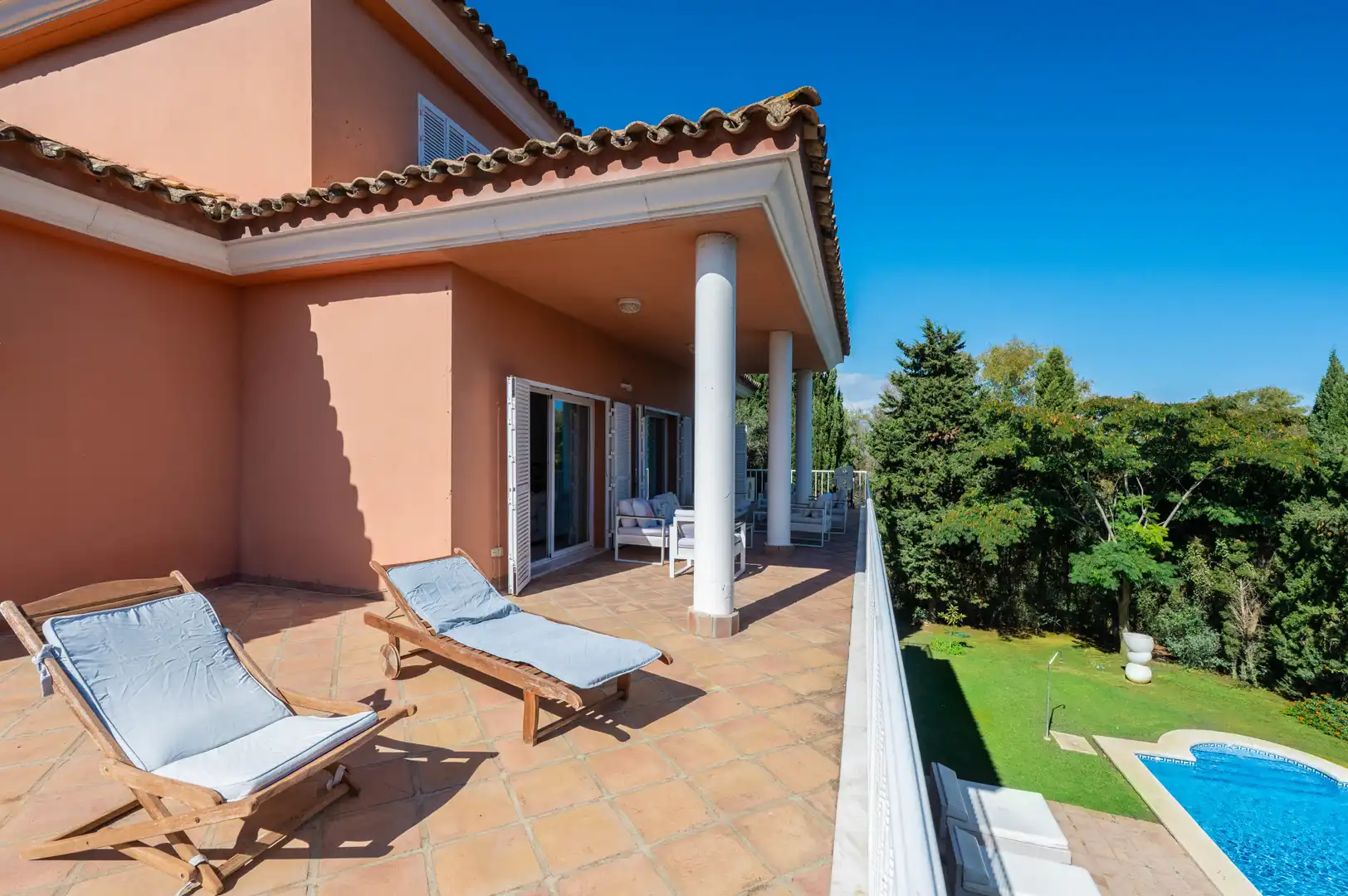 Terraza de Casa o chalet en venta en Sotogrande con Aire acondicionado, Jardín privado y Terraza