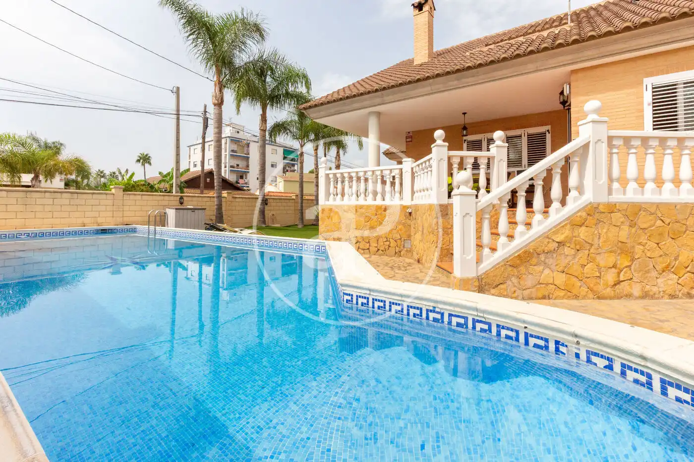 Piscina de Casa o chalet en venta en Sagunto / Sagunt con Aire acondicionado, Calefacción y Jardín privado