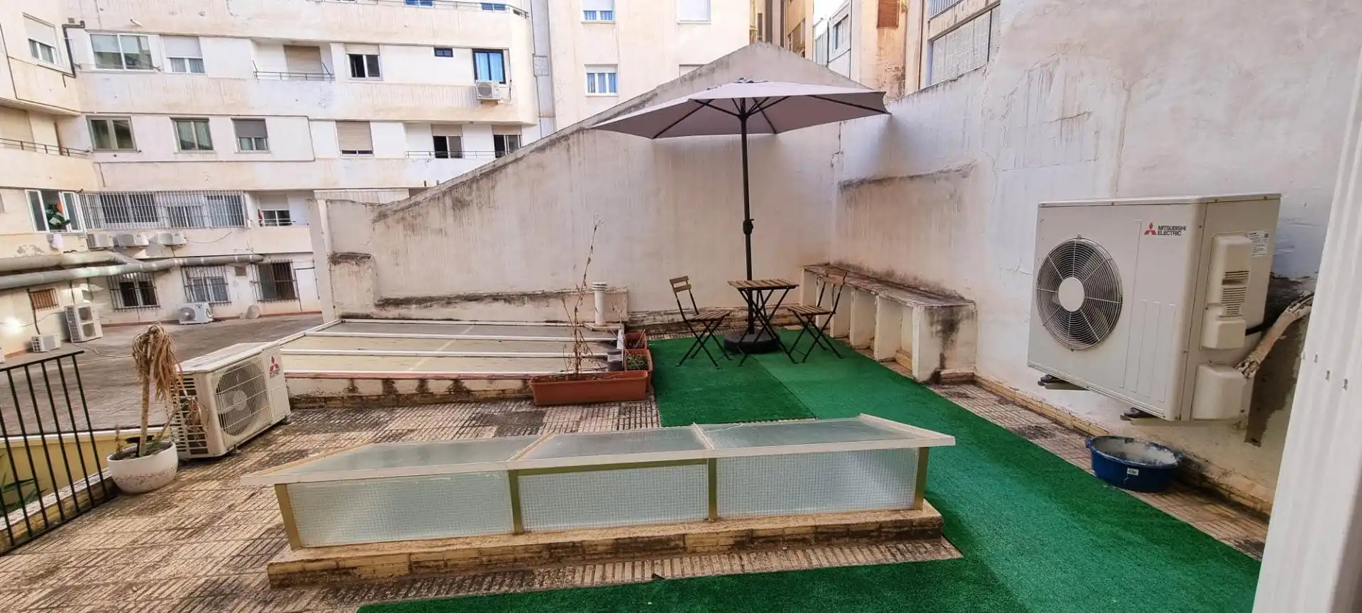 Terrasse von Maisonette zum Verkauf in Elche / Elx mit Klimaanlage, Terrasse und Möbliert
