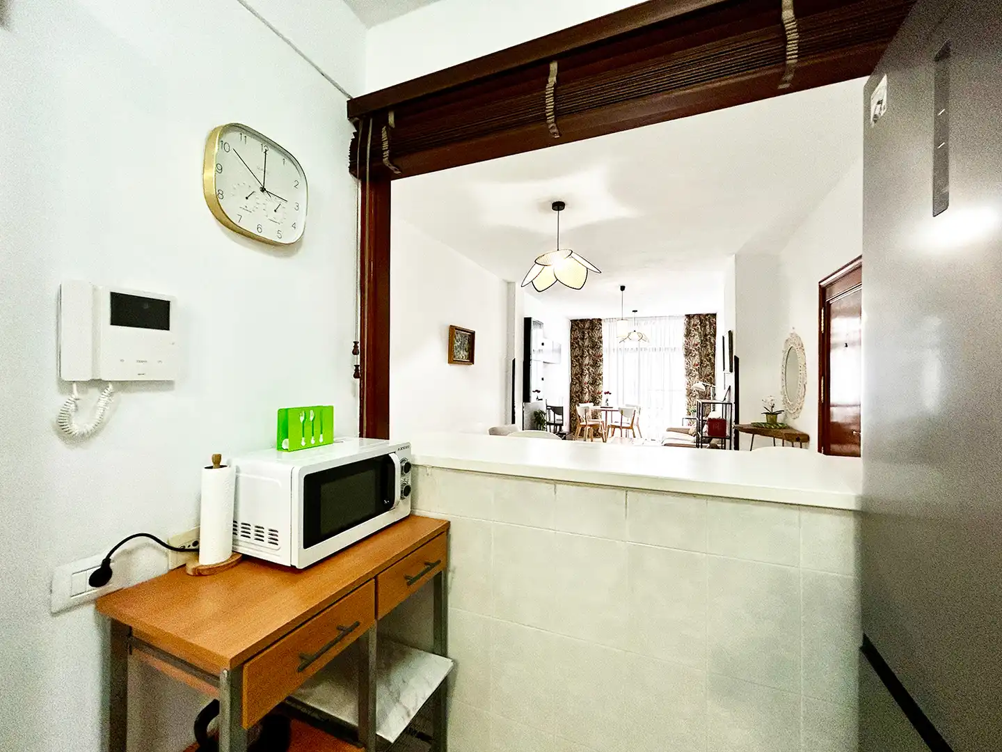 Küche von Wohnung zum Verkauf in Santa Cruz de Tenerife mit Abstellraum, Möbliert und Ofen