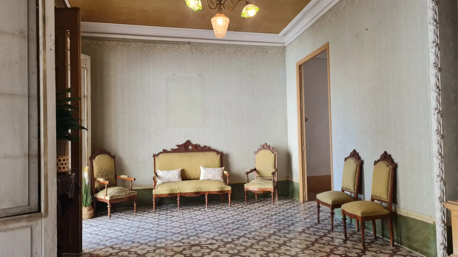 Living room of Buildings for sale in Aspe  with Community pool