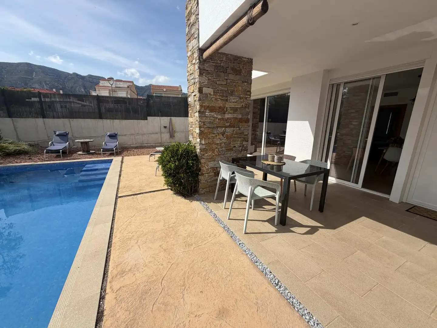 Terrassa de Casa o xalet en venda en Alcanar amb Aire condicionat, Calefacció i Jardí privat