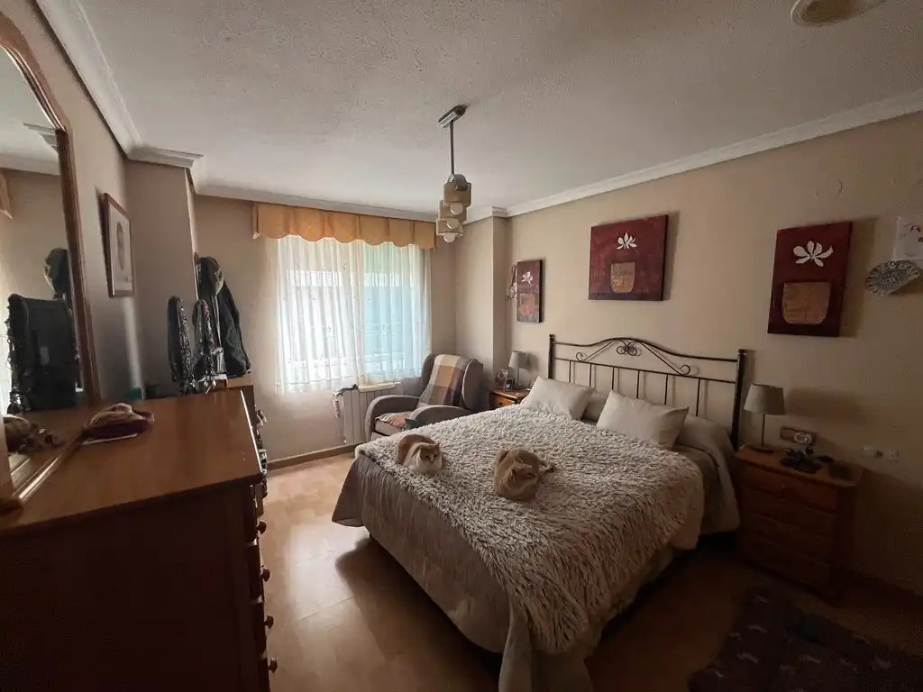 Bedroom of Flat for sale in Albacete  with Air Conditioner, Heating and Terrace