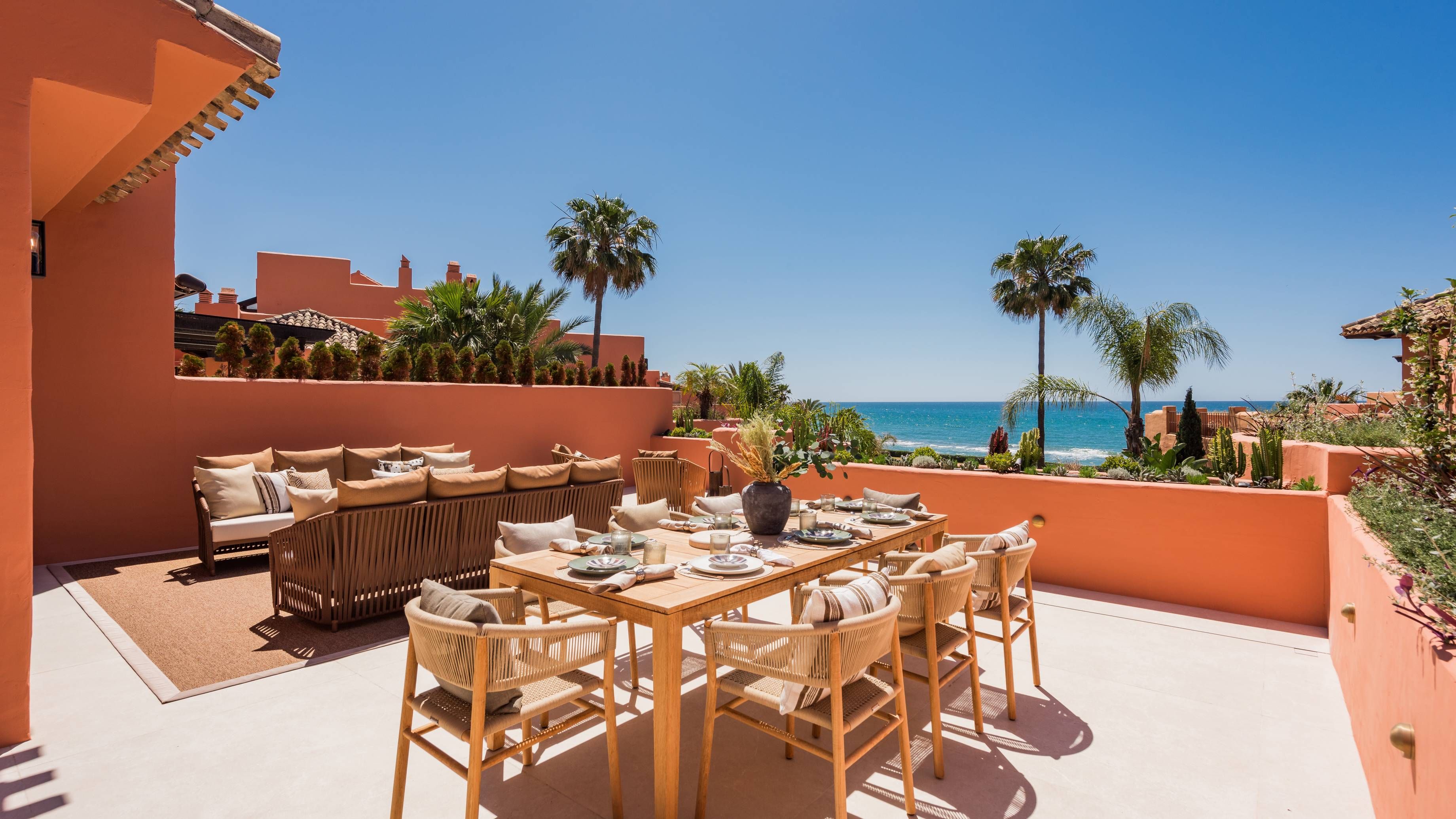 Terrassa de Àtic en venda en Marbella amb Aire condicionat, Jardí privat i Terrassa