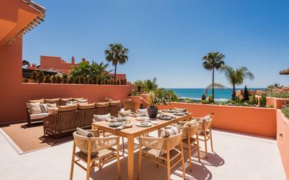 Terrasse von Dachboden zum verkauf in Marbella mit Klimaanlage, Terrasse und Balkon