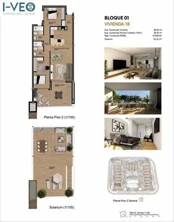 Attique avec terrasse à vendre à Monforte del Cid, imagen 10