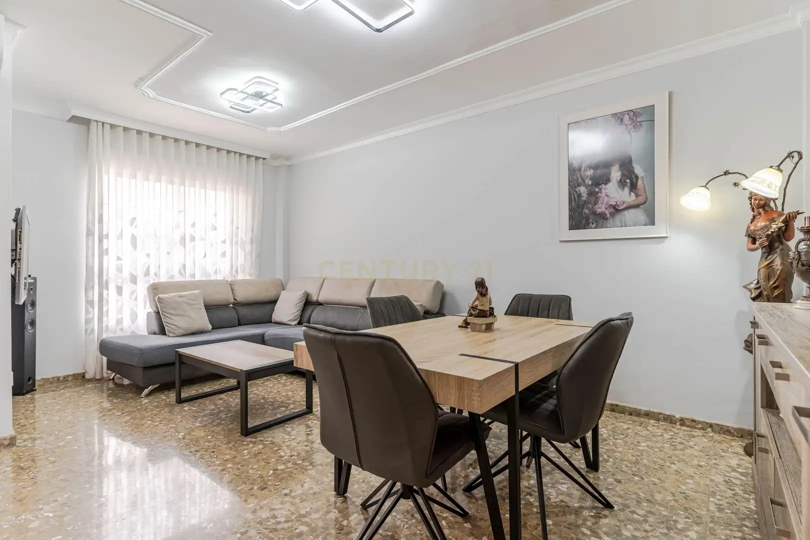 Sala de estar de Casa o chalet en venta en Maracena con Aire acondicionado, Trastero y Horno