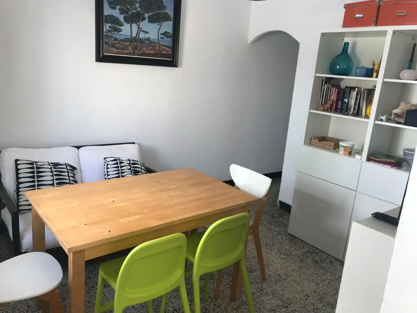 Dining room of Flat for rent in Centro - La Costilla