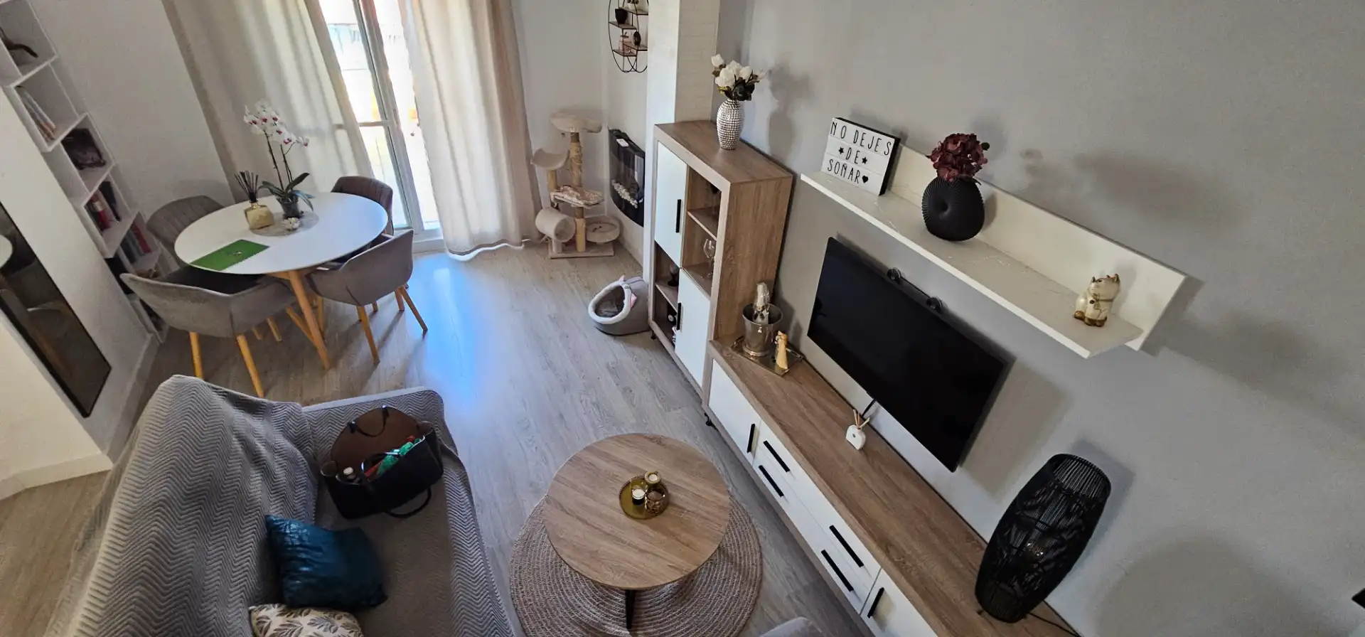 Sala d'estar de Àtic en venda en Maracena amb Aire condicionat, Terrassa i Traster