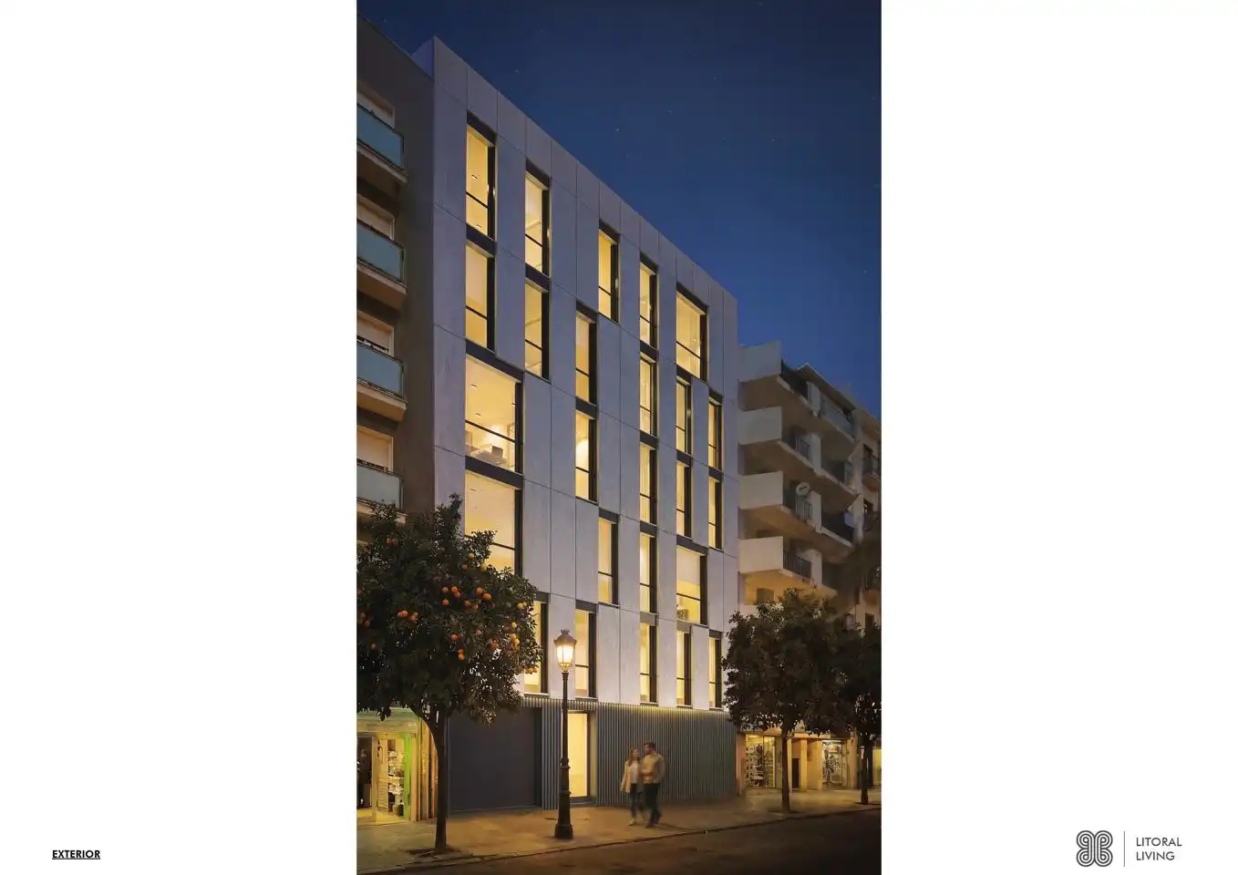 Außenansicht von Wohnung zum Verkauf in Huelva mit Klimaanlage