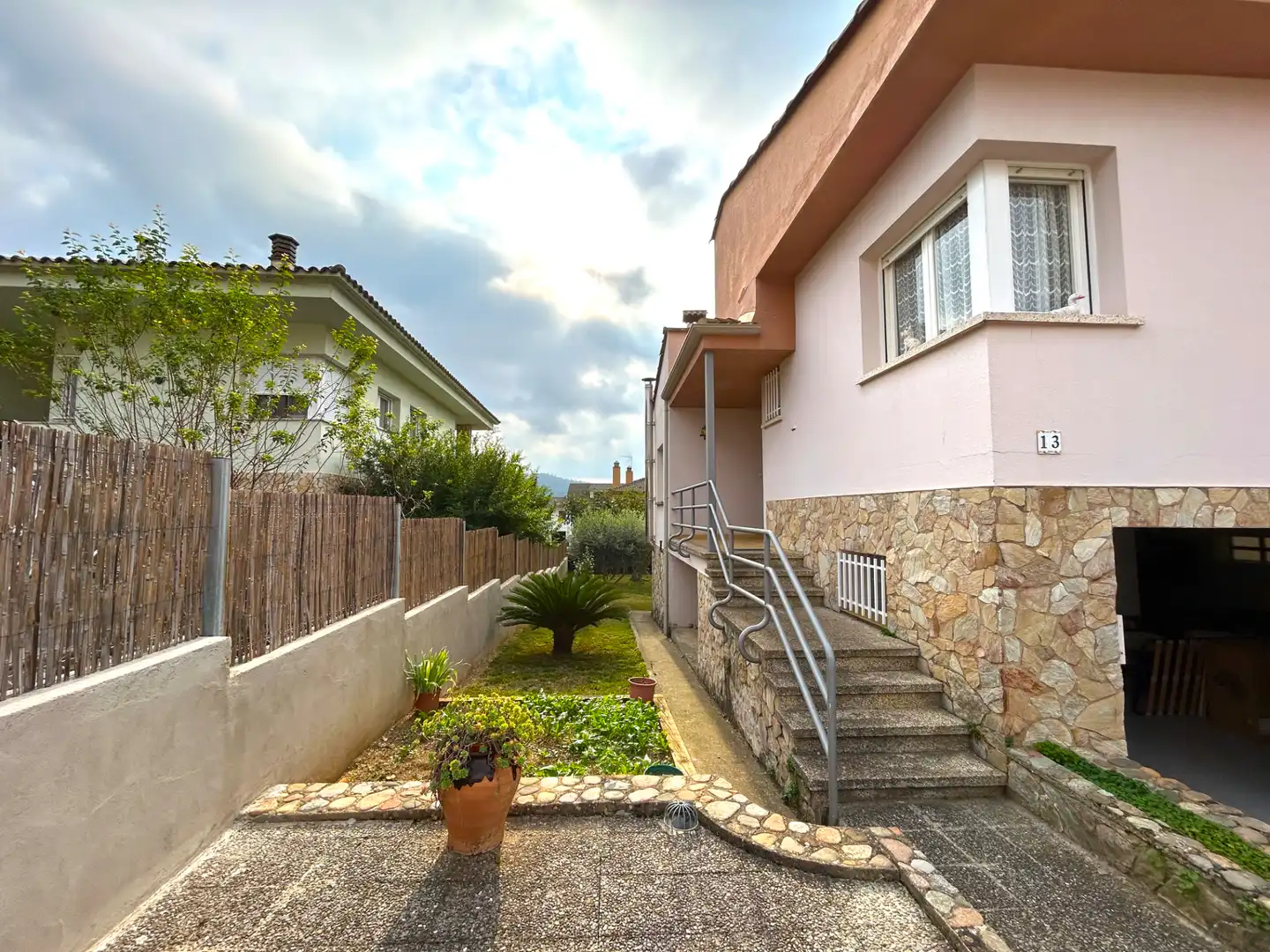 Exterior view of Houses for sale in Sant Julià del Llor i Bonmatí  with Air Conditioner, Heating and Private garden