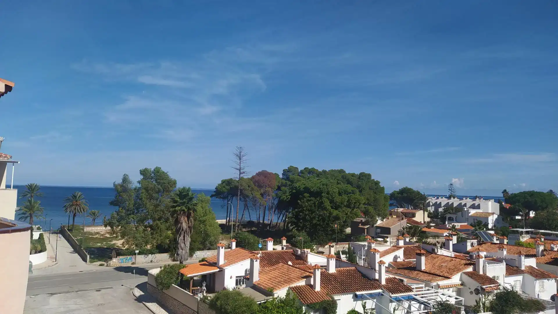 Vista exterior de Àtic en venda en Dénia