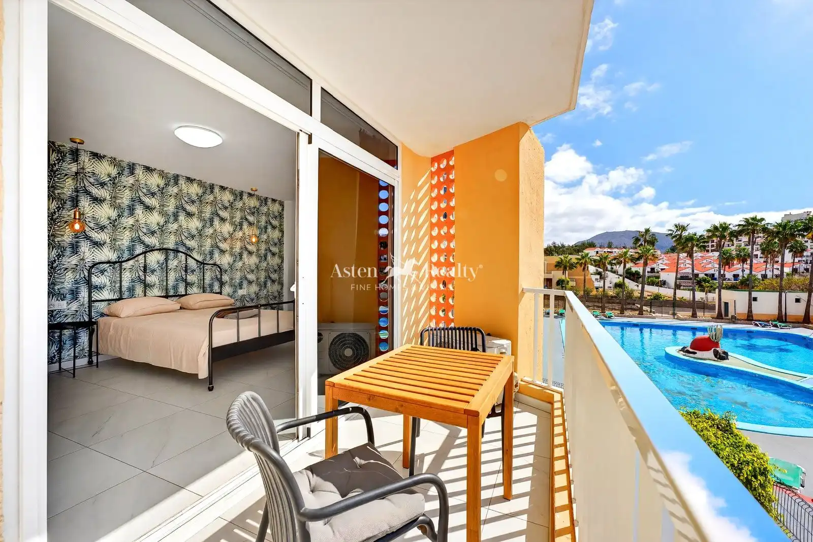 Bedroom of Apartments for sale in Arona  with Air Conditioner, Heating and Terrace
