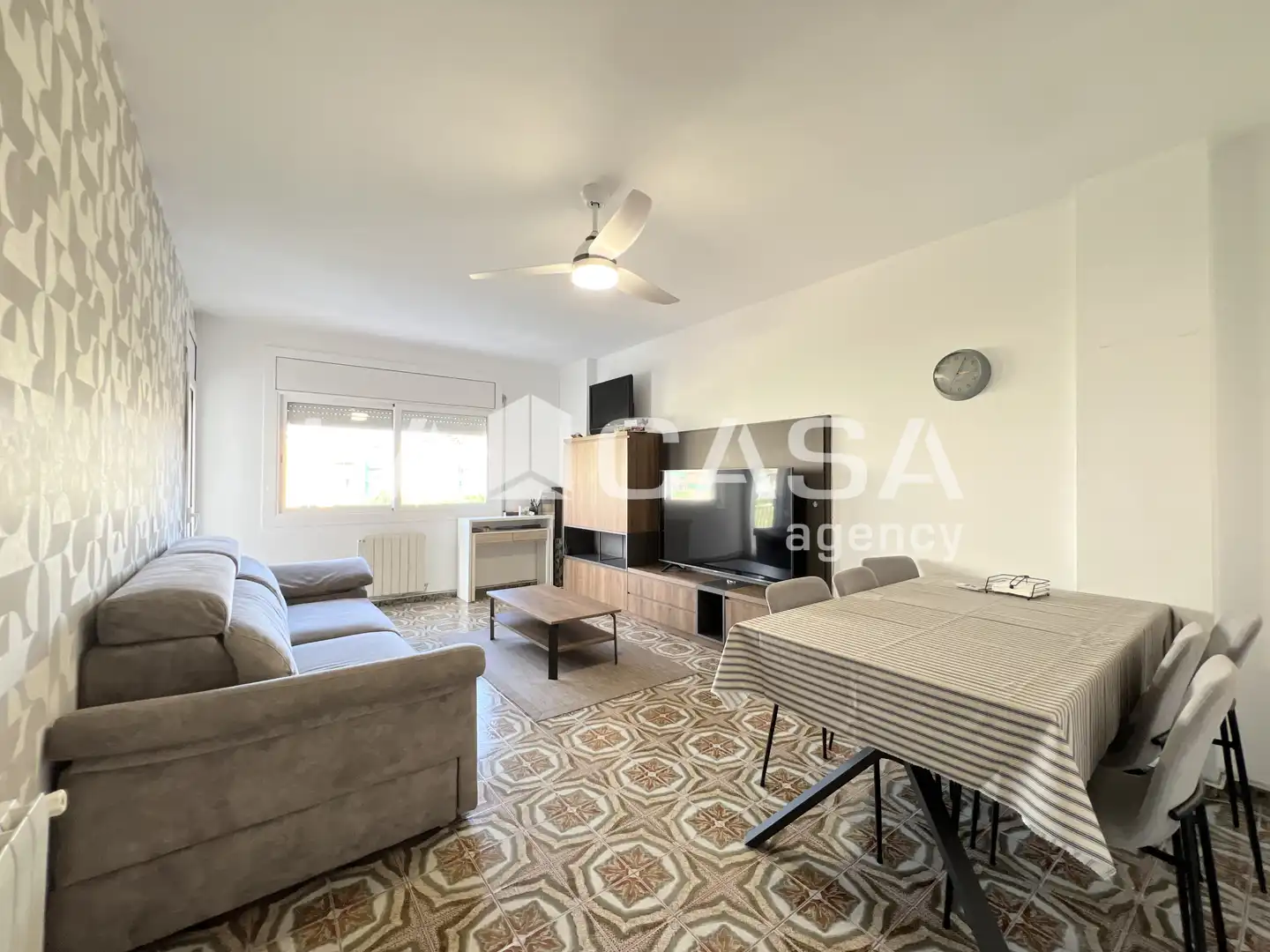 Außenansicht von Wohnung zum Verkauf in Badalona mit Heizung und Balkon