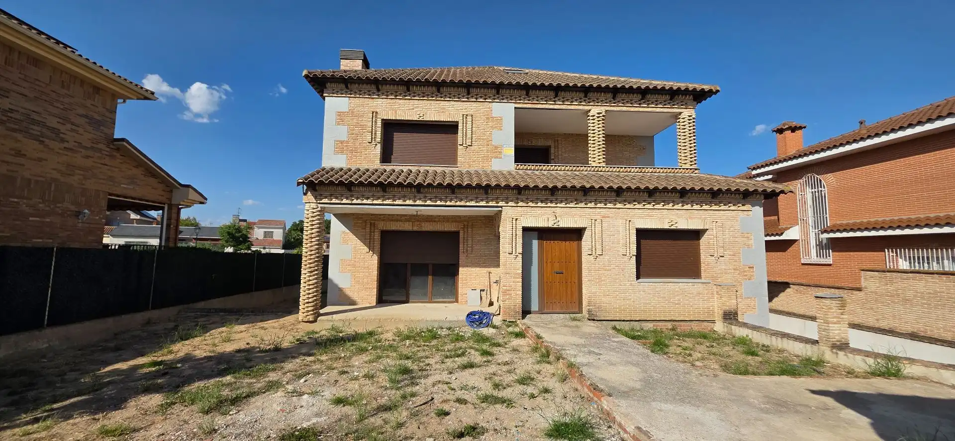 Vista exterior de Casa o xalet en venda en Griñón amb Calefacció, Jardí privat i Terrassa