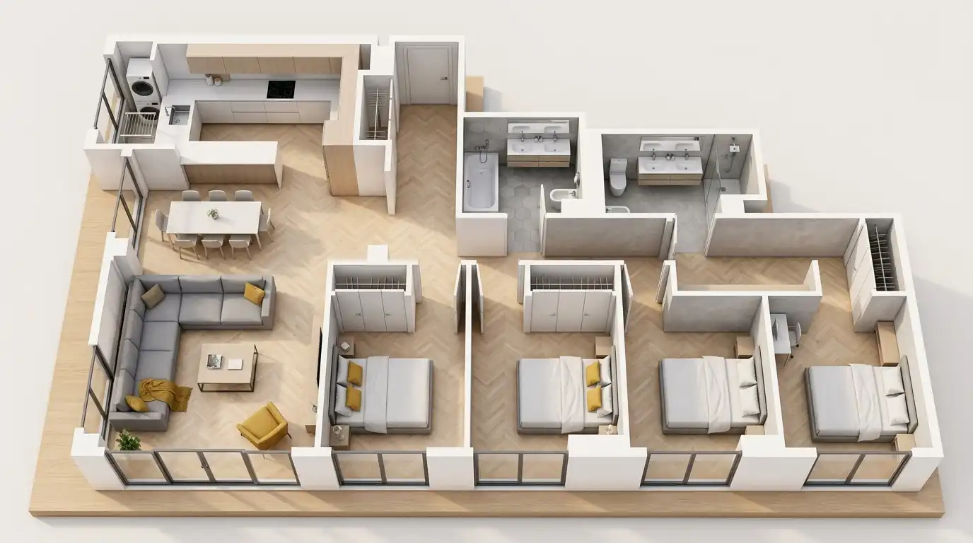 Pis en venda en  Madrid Capital amb Aire condicionat, Calefacció i Traster