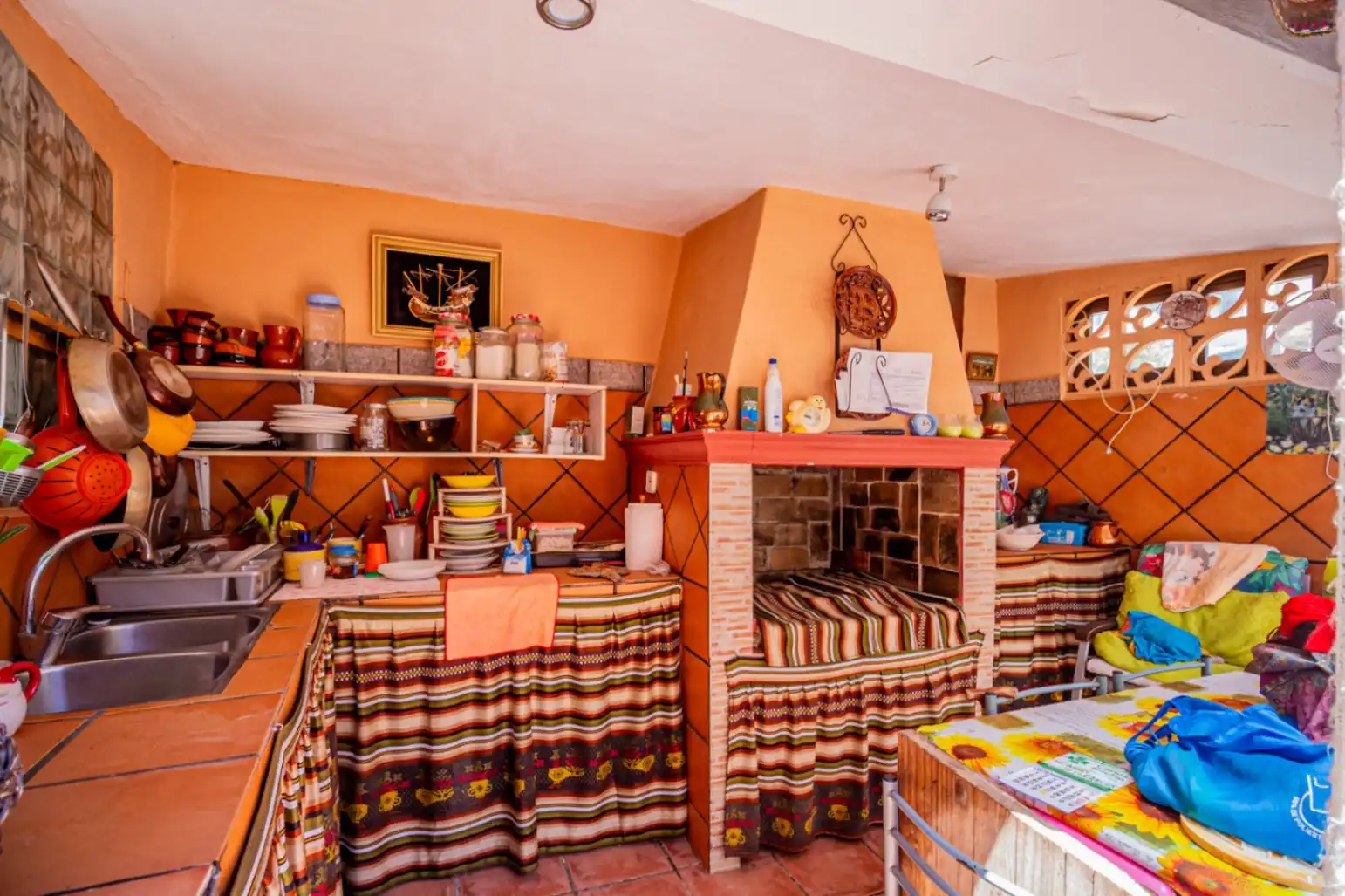 Cocina de Casa o chalet en venta en La Nucia con Aire acondicionado, Calefacción y Terraza