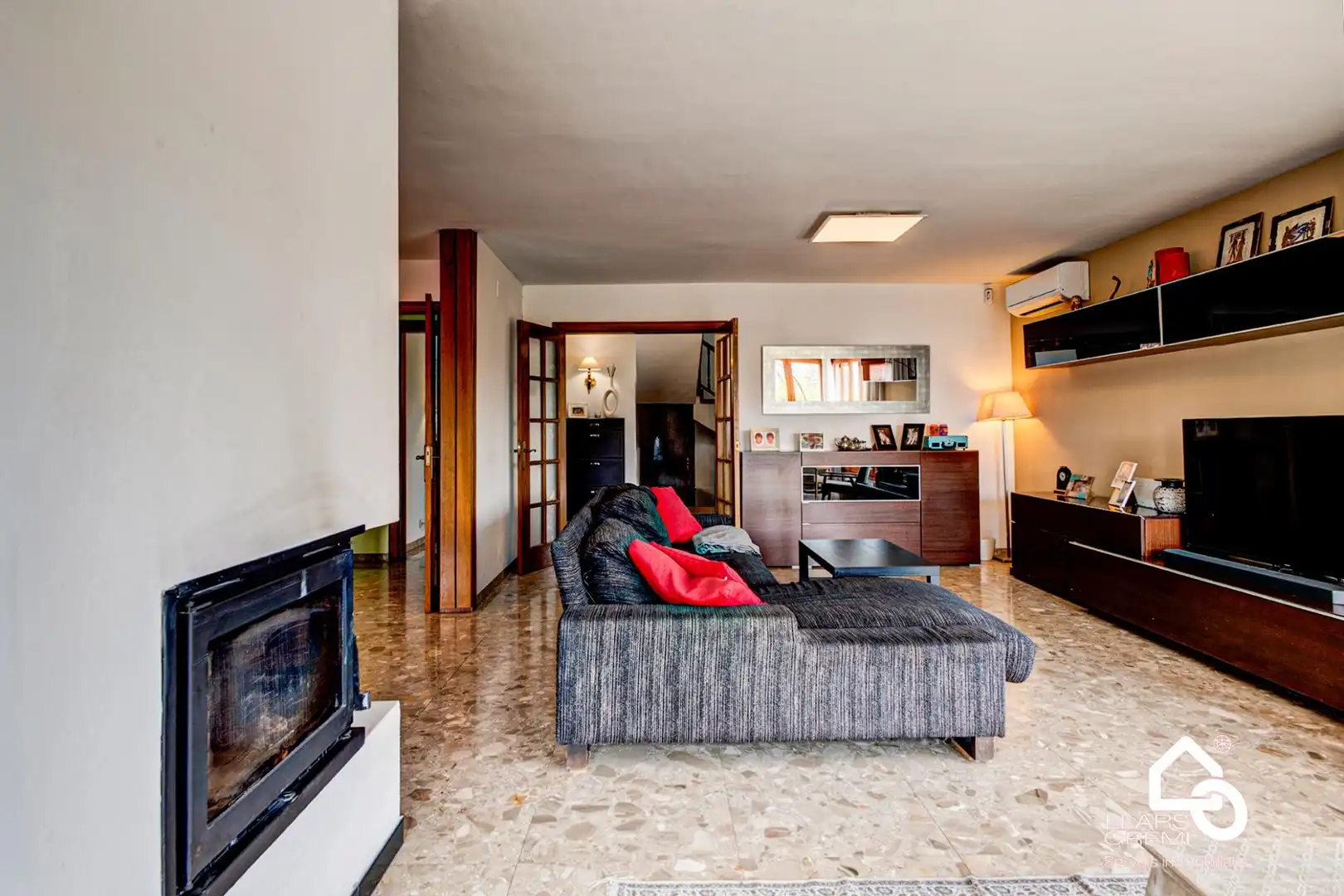 Sala de estar de Casa o chalet en venta en Igualada con Calefacción, Jardín privado y Terraza