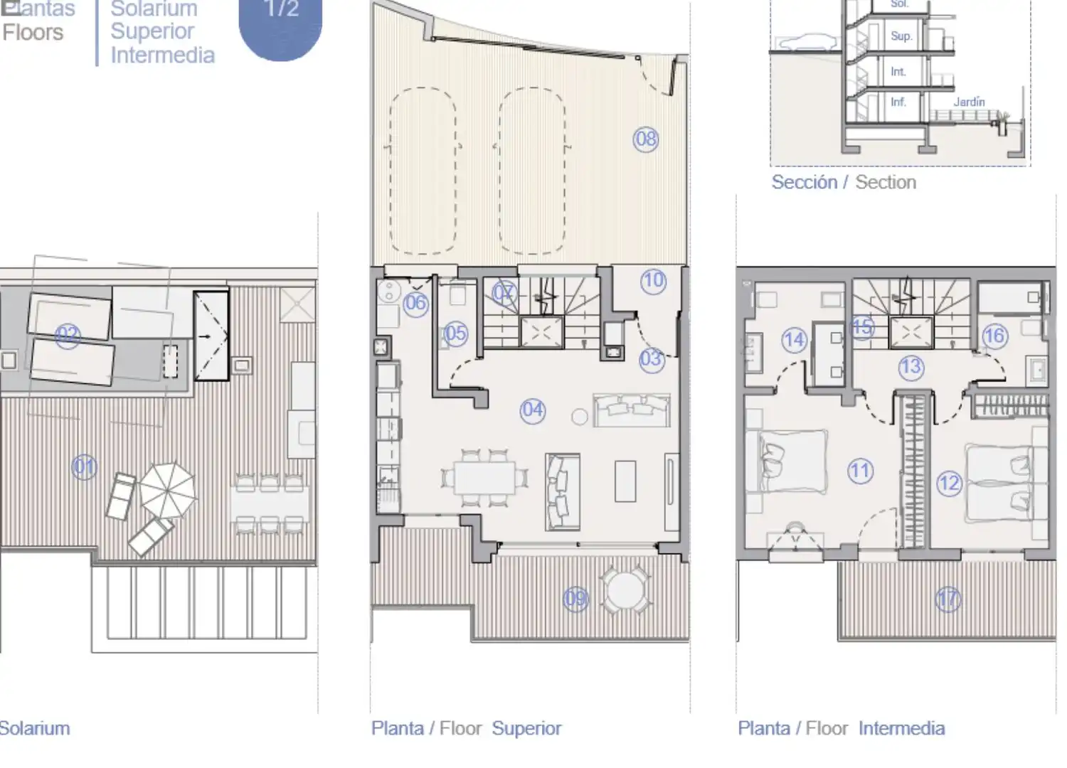 Reihenhaus mit Terrasse zum Verkauf in La Nucia Pueblo, imagen 92