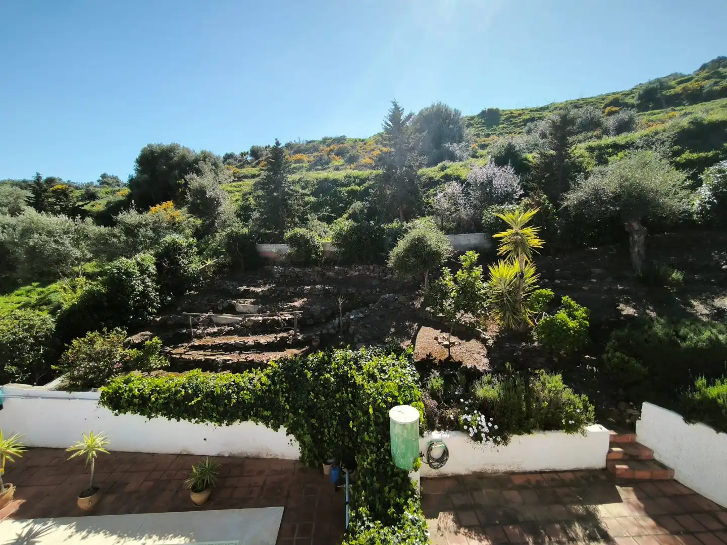 Jardí de Casa o xalet en venda en Mijas amb Aire condicionat, Terrassa i Piscina