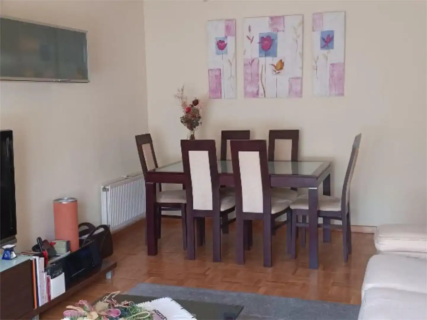 Esszimmer von Wohnung zum Verkauf in Algete mit Klimaanlage, Parkett und Abstellraum