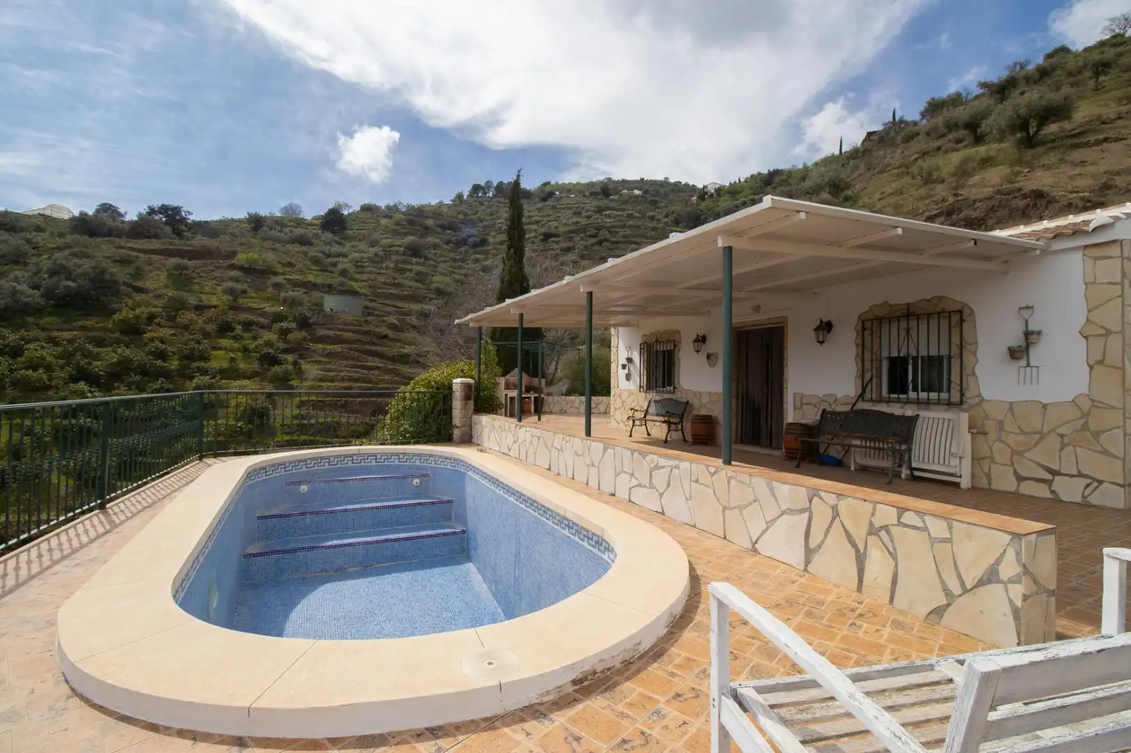 Jardí de Casa o xalet en venda en Cómpeta