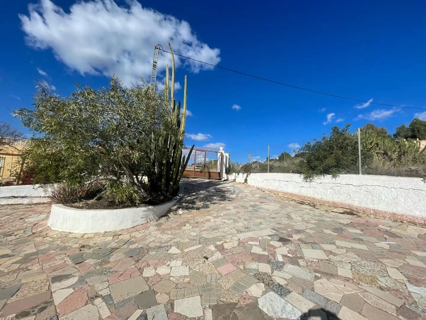 Vista exterior de Casa o xalet en venda en Aspe amb Aire condicionat, Terrassa i Traster