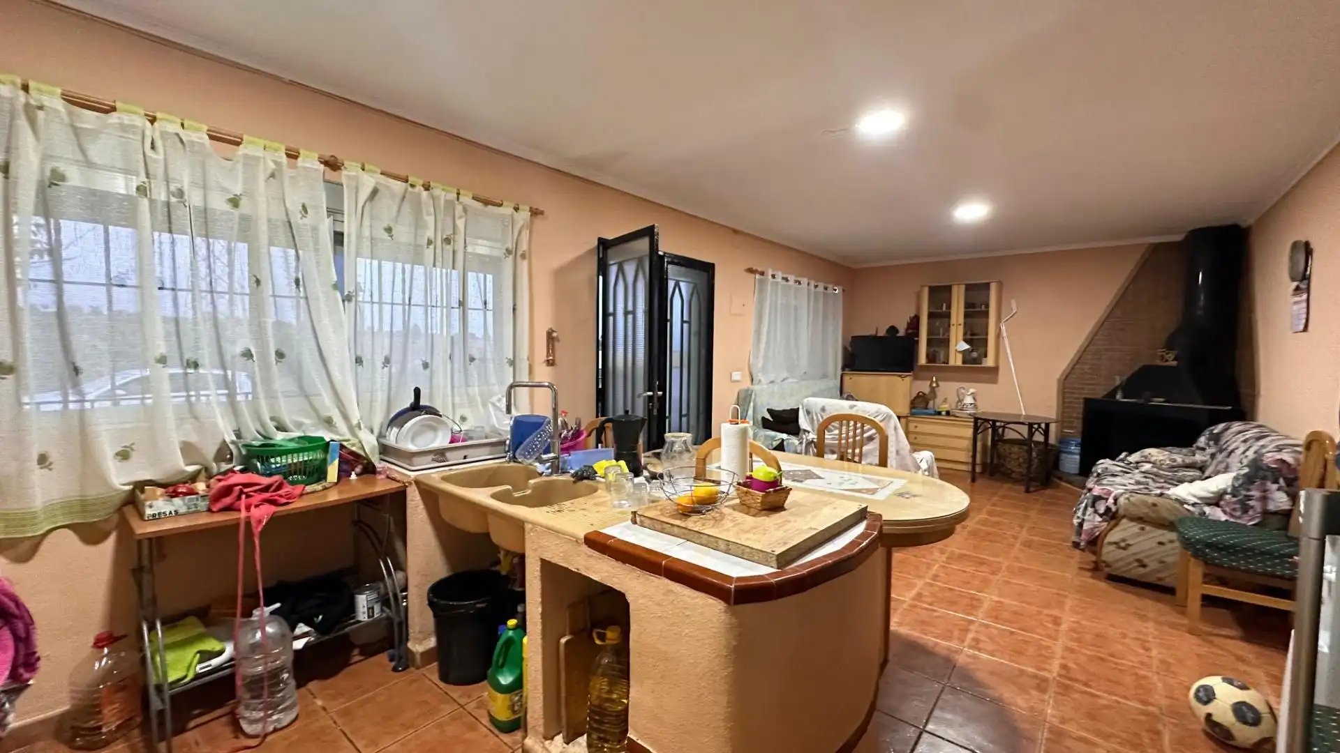 Cocina de Casa o chalet en venta en Tous con Jardín privado, Terraza y Trastero