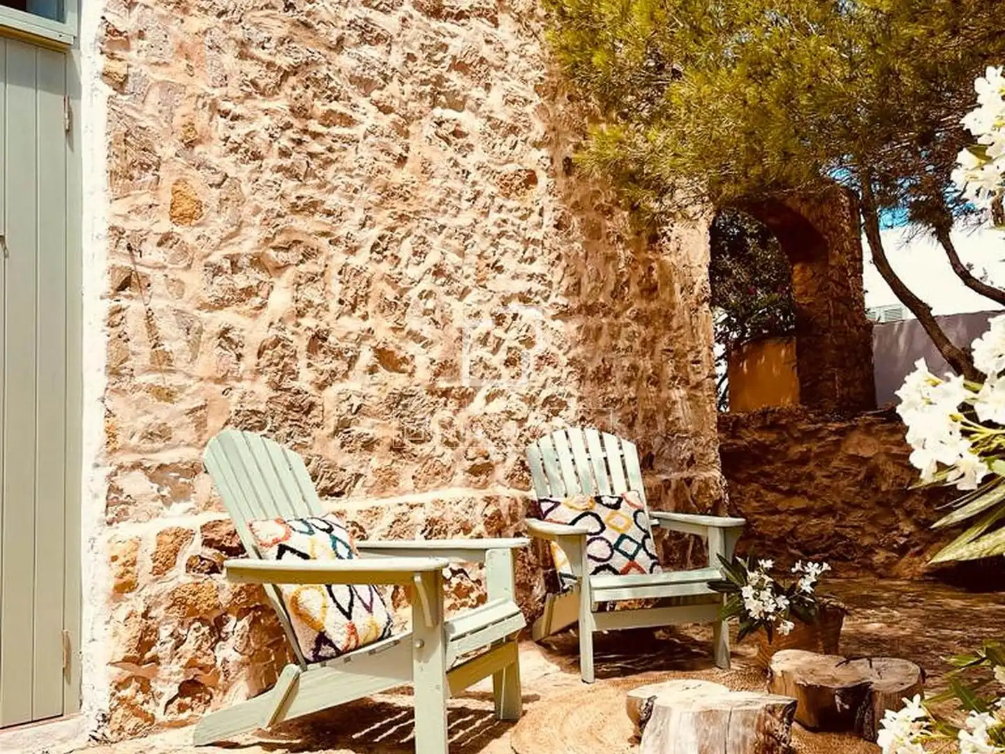 Terrassa de Casa o xalet en venda en Formentera amb Aire condicionat, Jardí privat i Piscina