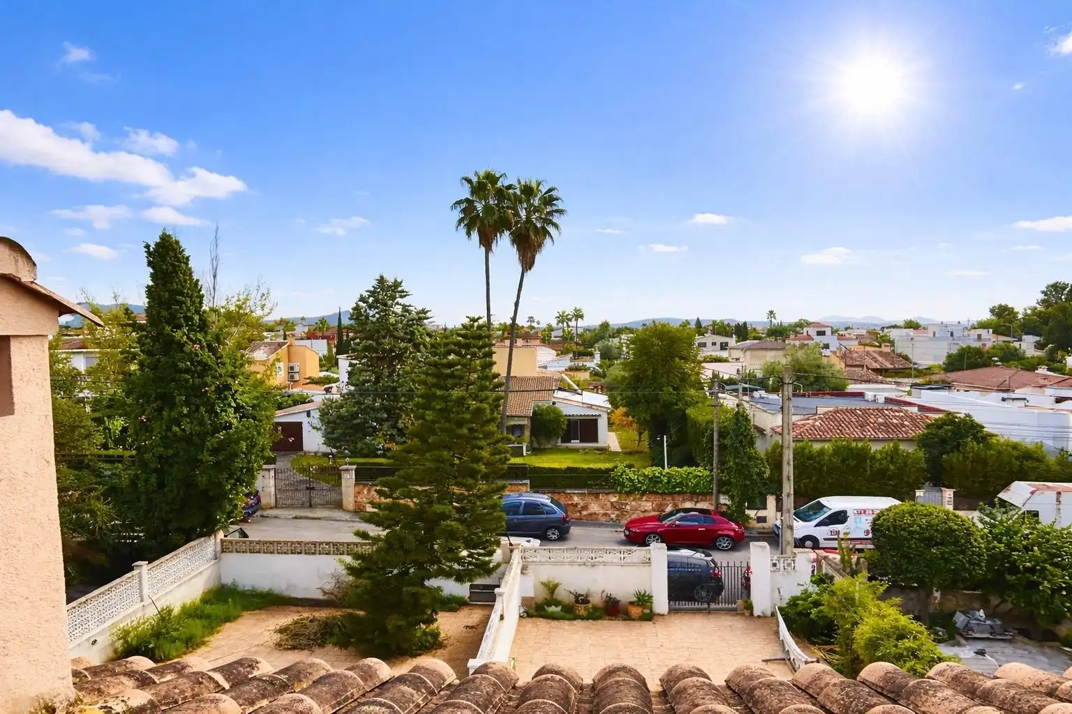 Vista exterior de Casa adosada en venda en Bunyola amb Jardí privat, Terrassa i Balcó